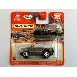 Matchbox 2023-2020 Land Rover Defender 90 Brown 81/100 (Short Card) HLD21