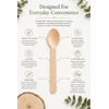 Greenwize Packaging - 100 Pack - 110mm - Birchwood Wooden
