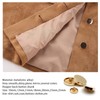 Sewing Flat Metal Button Shirt Coat Suit Buckle Buttons Gold