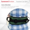 Sammons Preston Padded Gait Belt with Handles, 5.5" Wide Transfer