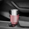 Upgraded Car Cup Holder Expander Adapter with Offset Adjustable Base,