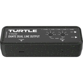 Turtle AV Dual-Channel Dante to Analog Euroblock Line Output Adapter