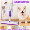 Microfiber Spray Mops for Floor Cleaning - Floor Mop with