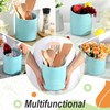 Teenyyou 7.4" Large utensils holder for kitchen counter Ceramic kitchen