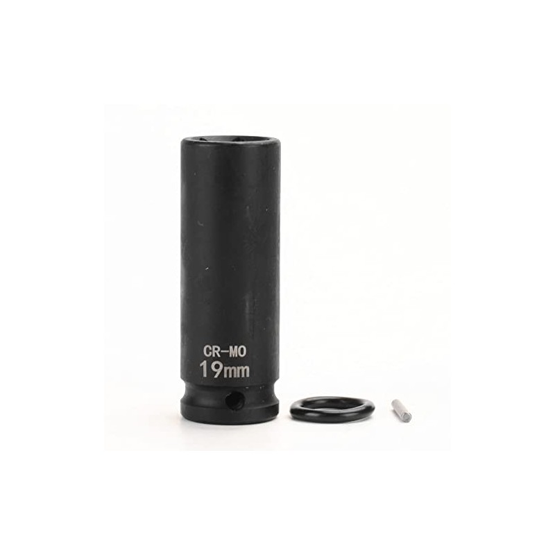 Impact Wrench Socket, Long Socket, 1/2 inch (12.7 mm) Insertion