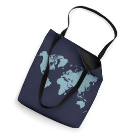 Vintage World Map Tote Bag