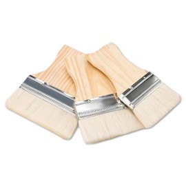 ZBJBinCH Flat Paddle Paint Brush Set, Hake Brush Flat, Scale Brush, Wide Paint Brush Large Flat Paint Brush with Poplar Handle Art Paint Brush Wool Paint Brushes for Oil and Acrylic Paints 3/4/5 Inch