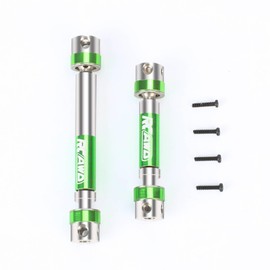 RCAWD Second Version TRX4M Center CVD Driveshaft for 1/18 TRX4M Drive Shaft Series Upgrades Part Green