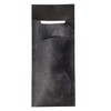 30 Pieces Cutlery Pouches with Napkin, Paper, black