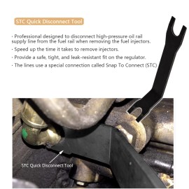 Yoursme High Pressure Oil Pump HPOP Quick Disconnect Tool for Ford 6.0L 7.3L Powerstroke