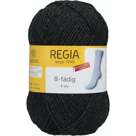 Regia Schachenmayr 8-Fädig, 150G schwarz Handstrickgarne