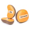 Momo's Workshop Orange Makeup Sponge Set (3pcs) – Large Soft