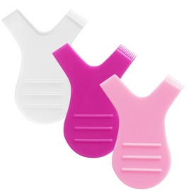 100 Pieces Y Comb Eyelash Lift Brush Y Shape Eyelash Perming Brush Makeup Beauty Tool Supplies for Lash Grafting Extension (100pcs Y-3Color Mix)