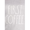 Rae Dunn Women's Sleepwear, FIRST COFFEE Short Sleeve Top and