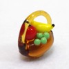 Four Cart Cute Handmade Glassware Fruit Basket CKK529