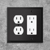 Henne Bery Modern Edge Decorative Wall Plate Switch Plate Outlet