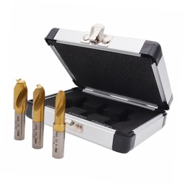 Operitacx 1Set Spot Weld Drill Bits Professional Co Welding Tool for Efficient Spot Welding Durable Easy to Use Includes Bits Case