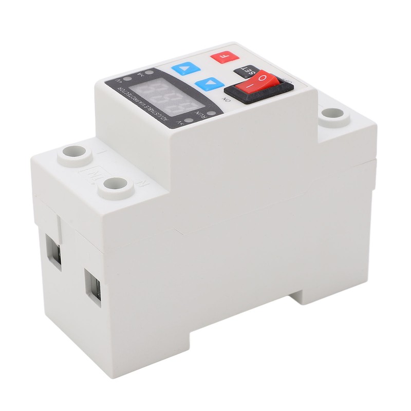 Over Under Voltage Protector Adjustable Digital Display Voltage Current Protective