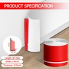 Flexible Baseboard Molding Trim 3 Inch(W) x 40 Feet(L) Self