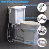 Lostrain Rociador De Bidé Inodoro Acero Inoxidable Bidet Baño Accesor
