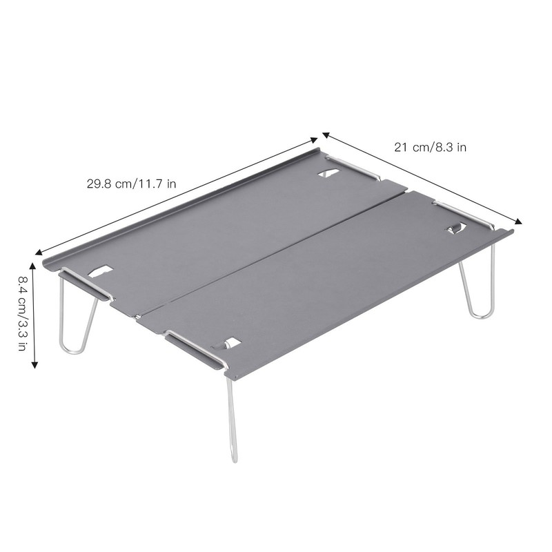 Picnic Folding Table Portable Aluminum Alloy Outdoor Mini Table for