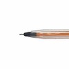 Starline Stick Ballpoint Pens, BLACK, Pack of 20, 0.7mm Fine