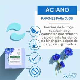 Klorane Parches Suavizantes Ojos Aciano Hidrogel