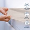 Dreamzie Elasticated Cotton Fitted Sheet, 160 x 200 x 30
