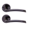 HANDLEZONE® Nemo Privacy Lever On Round Rose Door Handles, with