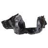 TRQ Front Left Inner Fender Liner Black Drivers Side Compatible