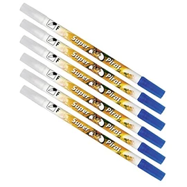 Pelikan Super-Pirat 850 Ink Eraser, Set of 6, Eraser F