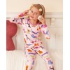 Bamboo Viscose Toddler Girls Kids Pajama Sets 6-7T Snug fit