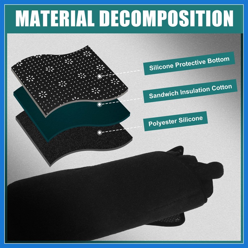 VekAuto Car Dashboard Cover Black Polyester for Honda Civic 2020-2023