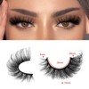 Mink Lashes Full False Eyelashes Wispy Cat Eye Lashes Strip