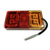 LED rear light with position light, brake light, indicator for