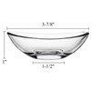 Yesland 6 Pack Glass Dip Bowls, 2 oz Clear Mini
