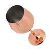 Wine Goblet Stainless Steel Beautiful Elegant Metal Champagne Goblet for