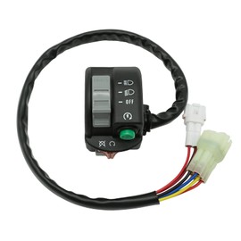 M MATI Handlebar Control Switch Start Kill Stop Headlight Override Button for Yamaha Grizzly 700 YFM700 2007-2008 3B4-83972-00-00