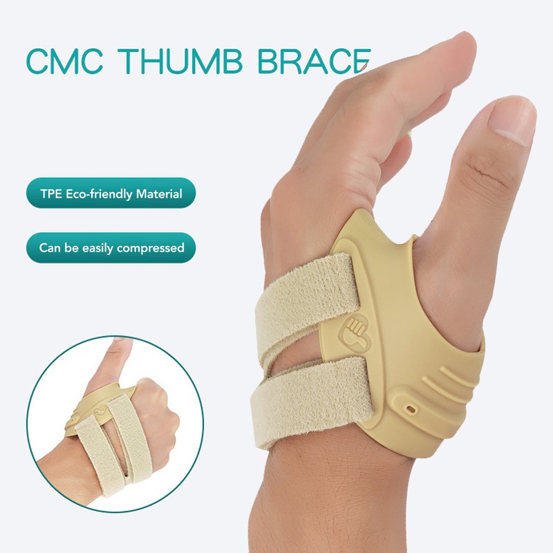 CMC Thumb Brace Breathable Compression Support Right Hand Thumb Stabilizer