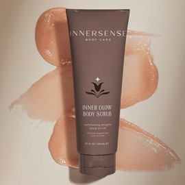 INNERSENSE Organic Beauty - Inner Glow Body Scrub | Non-Toxic, Cruelty-Free Exfoliating Enzyme Body Scrub (6.7 fl oz | 200 ml)