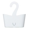 TATAY Polypropylene shower basket with hooks, multifunctional basket, allows you