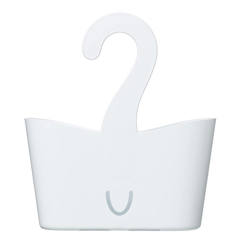 TATAY Polypropylene shower basket with hooks, multifunctional basket, allows you