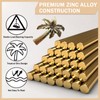 WBNYX Gold Palm Tree Cabinet Knobs - 6 Pcs Coconut