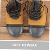PACKOVE Steel Toe Overshoes Foot Guard Steel Toe Cap Safety