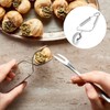 DOITOOL 2 x Stainless Steel Snail Tongs
