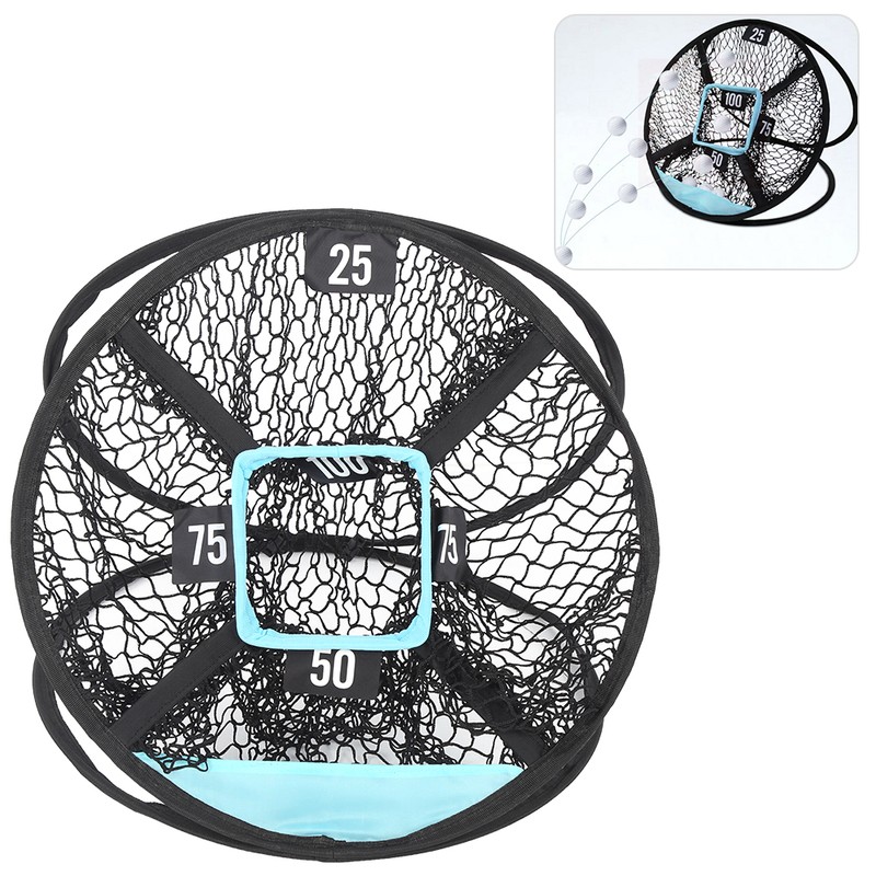 Golf Digital Cutter Practicing Net Multidistance Multiangle Swing Training Foldable