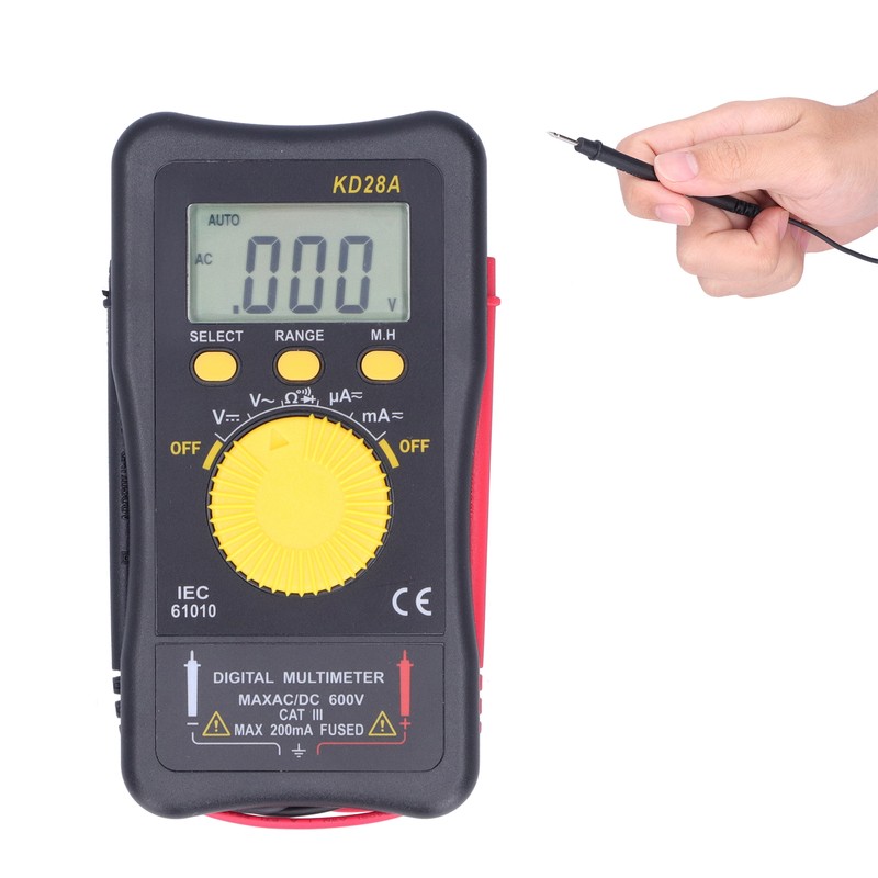 Multifunction Multimeter Intelligent Digital AntiInterference Automatic Overload Protection Voltmeter