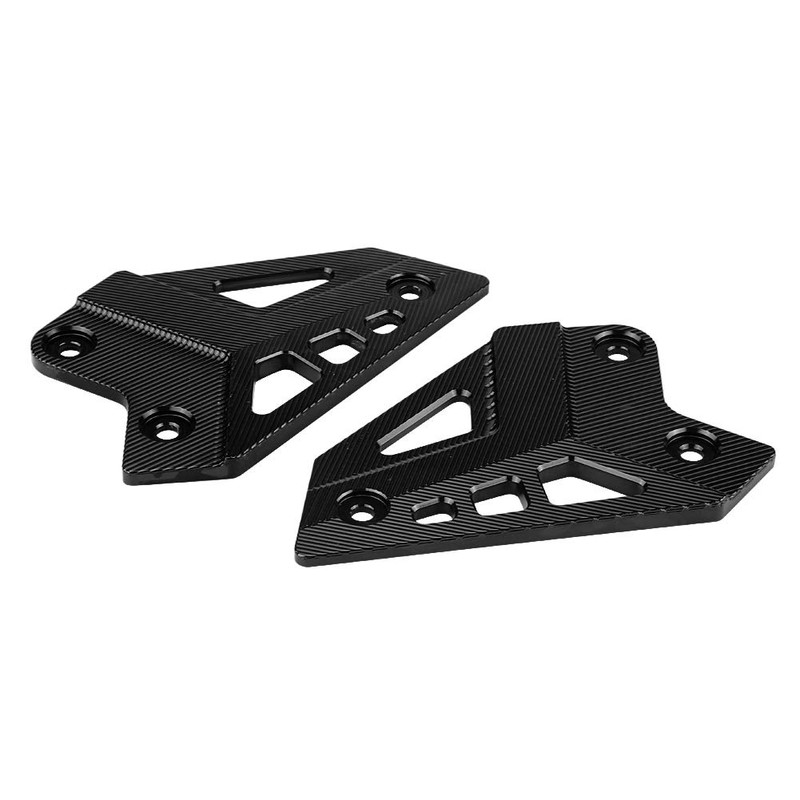 Pair of Footrest Protectors, Motorcycle Footrest Foot Rest Protector Heel