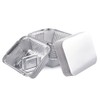 Miamex 25 x Disposable Aluminium Trays with Lids for Transporting