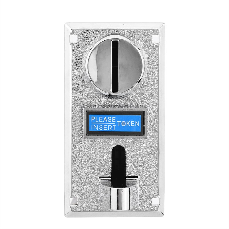 Coin Acceptor for Arcade, Metal Game Slot Machine Multi Currency